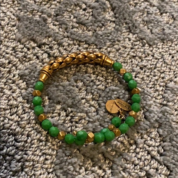 Gold Alex and Ani Bracelet - Picture 2 of 4